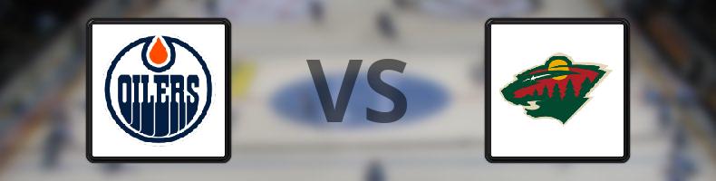 Edmonton Oilers - Minnesota Wild odds, speltips, resultat i NHL