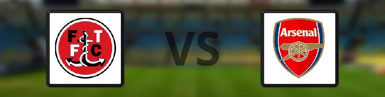 Fleetwood Town - Arsenal odds, speltips, resultat i Engelska Ligacupen
