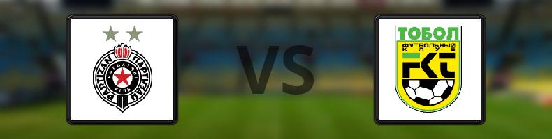 Partizan Belgrad - Tobol Kostanay odds, speltips, resultat i Conference League