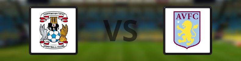 Coventry - Aston Villa odds, speltips, resultat i Engelska Ligacupen