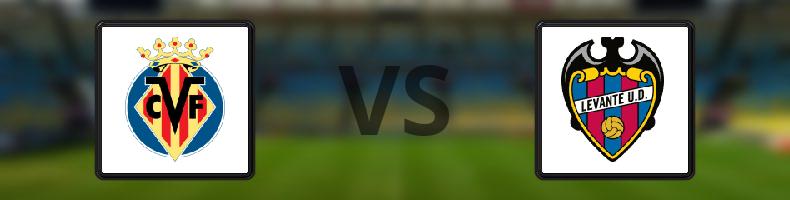 Villarreal - Levante odds, speltips, resultat i La Liga