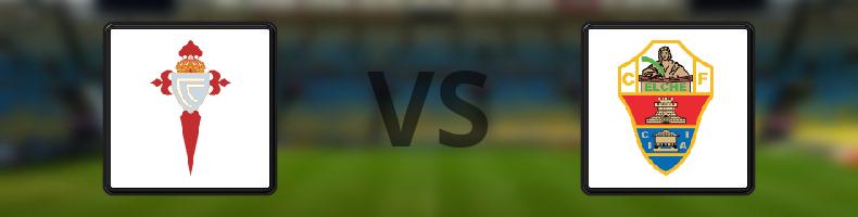 Celta Vigo - Elche odds, speltips, resultat i La Liga