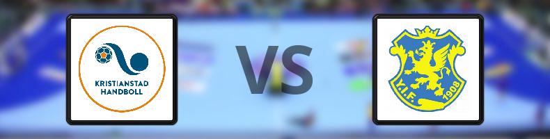 Kristianstad HK - Ystads IF HF odds, speltips, resultat i Handbollsligan damer