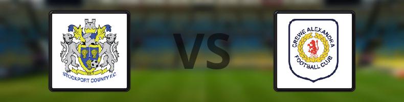 Stockport - Crewe odds, speltips, resultat i Engelska Ligacupen