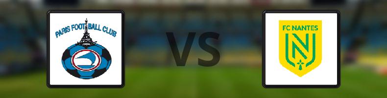 Paris FC - Nantes odds, speltips, resultat i Ligue 1