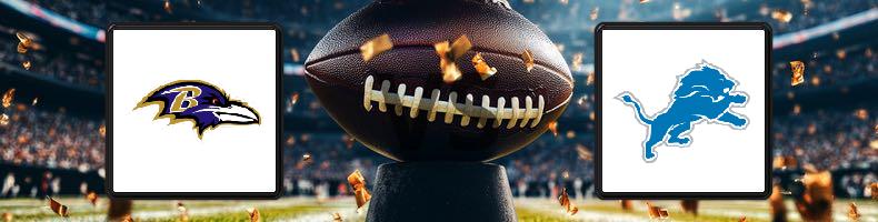 Baltimore Ravens - Detroit Lions odds, speltips, resultat i NFL