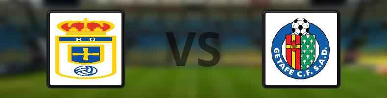 Real Oviedo - Getafe odds, speltips, resultat i La Liga
