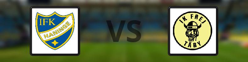 IFK Haninge - IK Frej odds, speltips, resultat i Division 1
