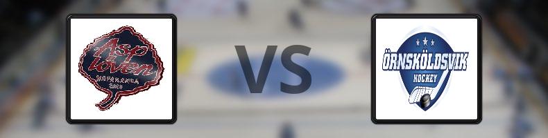 Asplöven HC - Örnsköldsviks SK odds, speltips, resultat i HockeyEttan