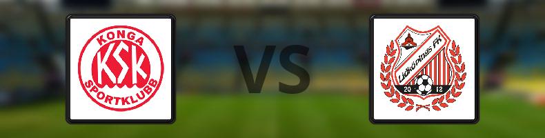 IK Kongahälla - Lidköpings FK odds, speltips, resultat i Division 2