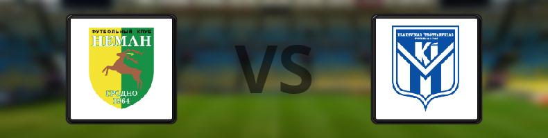 Neman Grodno - KÍ Klaksvík odds, speltips, resultat i Conference League