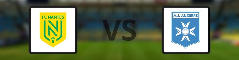 Nantes - Auxerre odds, speltips, resultat i Ligue 1