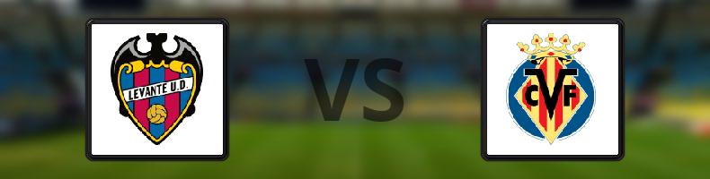 Levante - Villarreal odds, speltips, resultat i La Liga