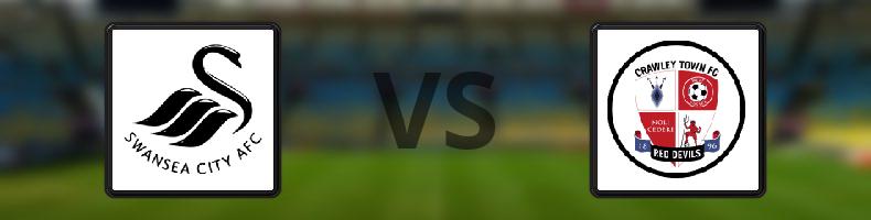Swansea - Crawley odds, speltips, resultat i Engelska Ligacupen