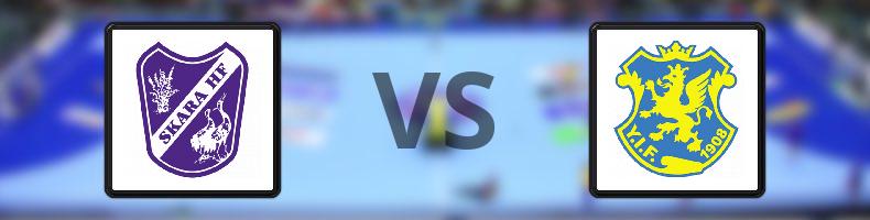 Skara HF - Ystads IF HF odds, speltips, resultat i Handbollsligan damer