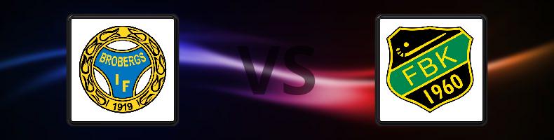 Broberg/Söderhamn - Frillesås BK odds, speltips, resultat i Elitserien