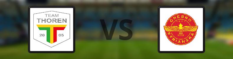 Team TG FF - Örebro Syrianska BK odds, speltips, resultat i Division 1
