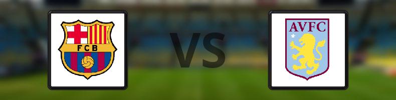 Barcelona - Aston Villa odds, speltips, resultat i Champions League