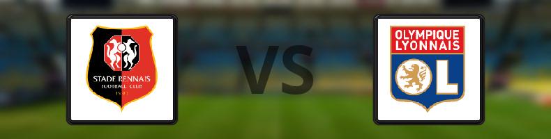 Rennes - Lyon odds, speltips, resultat i Ligue 1