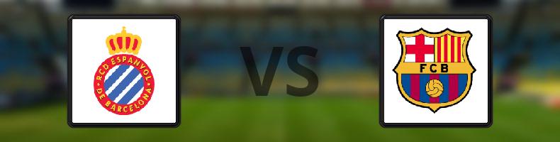Espanyol - Barcelona odds, speltips, resultat i La Liga