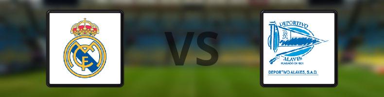 Real Madrid - Alaves odds, speltips, resultat i La Liga