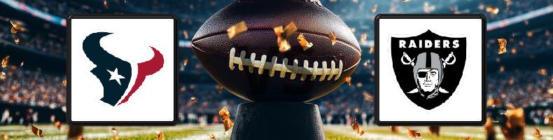 Houston Texans - Oakland Raiders odds, speltips, resultat i NFL