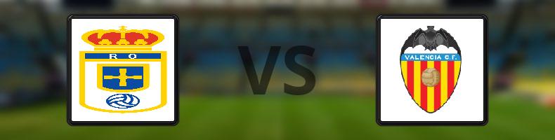 Real Oviedo - Valencia odds, speltips, resultat i La Liga