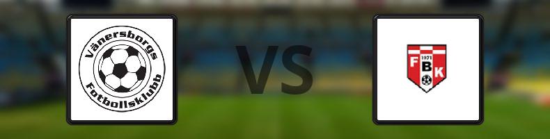 Vänersborgs FK - FBK Karlstad odds, speltips, resultat i Division 2