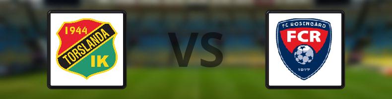 Torslanda IK - FC Rosengård odds, speltips, resultat i Division 1