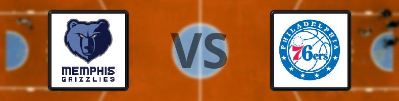 Memphis Grizzlies - Philadelphia 76ers odds, speltips, resultat i NBA