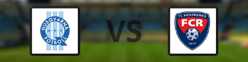 Husqvarna FF - FC Rosengård odds, speltips, resultat i Division 1