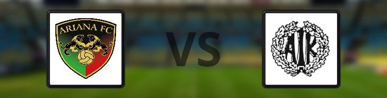 Ariana FC - Oskarshamns AIK odds, speltips, resultat i Division 1