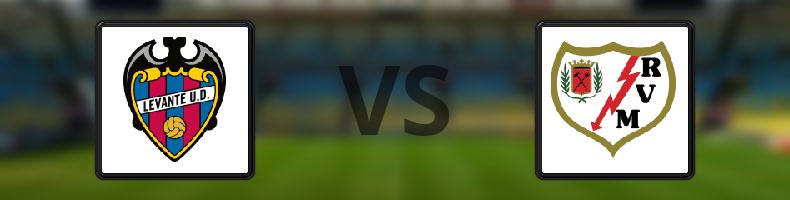 Levante - Rayo Vallecano odds, speltips, resultat i La Liga