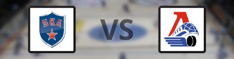 SKA St Petersburg - Lokomotiv Jaroslavl odds, speltips, resultat i KHL