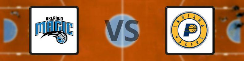 Orlando Magic - Indiana Pacers odds, speltips, resultat i NBA