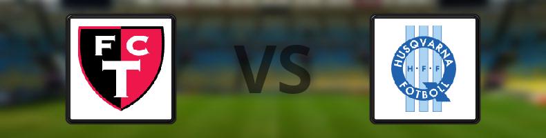 FC Trollhättan - Husqvarna FF odds, speltips, resultat i Division 1