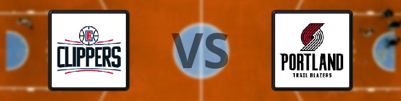 Los Angeles Clippers - Portland Trail Blazers odds, speltips, resultat i NBA