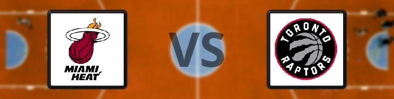 Miami Heat - Toronto Raptors odds, speltips, resultat i NBA