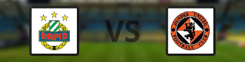 Rapid Wien - Dundee United odds, speltips, resultat i Conference League