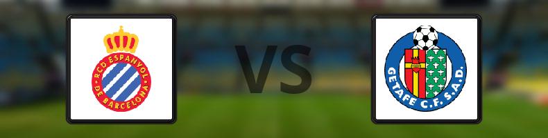 Espanyol - Getafe odds, speltips, resultat i La Liga