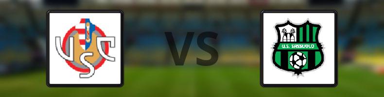 Cremonese - Sassuolo odds, speltips, resultat i Serie A