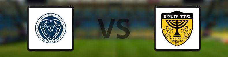 Riga FC - Beitar Jerusalem FC odds, speltips, resultat i Conference League