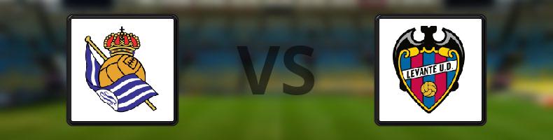 Real Sociedad - Levante odds, speltips, resultat i La Liga