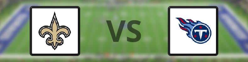 New Orleans Saints - Tennessee Titans odds, speltips, resultat i NFL