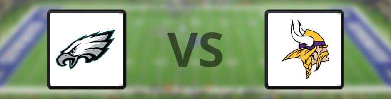 Philadelphia Eagles - Minnesota Vikings odds, speltips, resultat i NFL