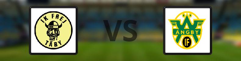 IK Frej - Ängby IF odds, speltips, resultat i Division 3