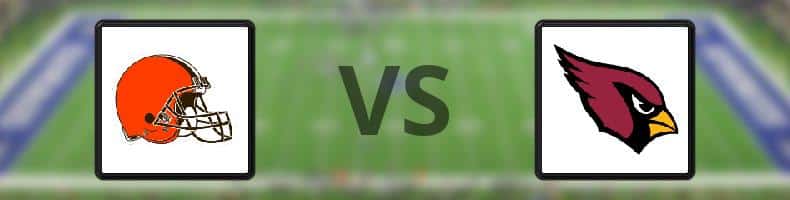 Cleveland Browns - Arizona Cardinals odds, speltips, resultat i NFL