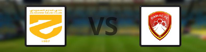 Al Hazem - Damac odds, speltips, resultat i Saudi Pro League