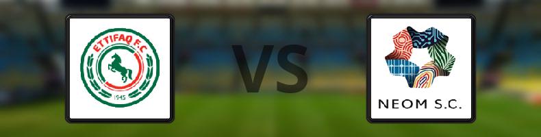 Al Ettifaq - Neom odds, speltips, resultat i Saudi Pro League