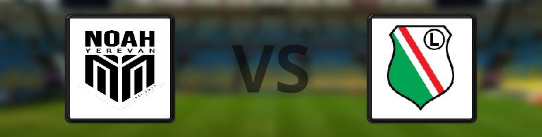 Noah Artsakh - Legia Warszawa odds, speltips, resultat i Conference League